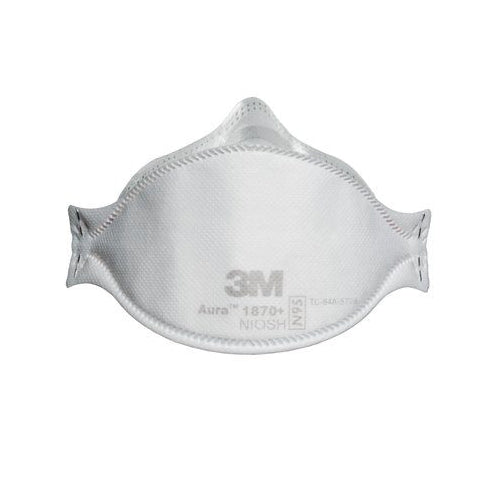 3M ESPE 1870+ Aura N95 NIOSH Particulate Respirator Surgical Mask 20/Bx 3M ESPE 1870+ Aura N95 NIOSH Particulate Respirator Surgical Mask 20/Bx